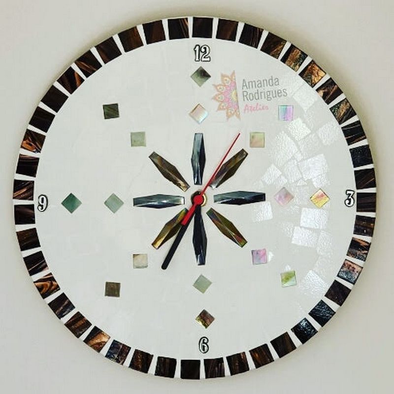 Rel�gio em Mosaico